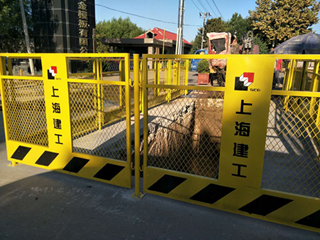 上海建工文明施工圍欄